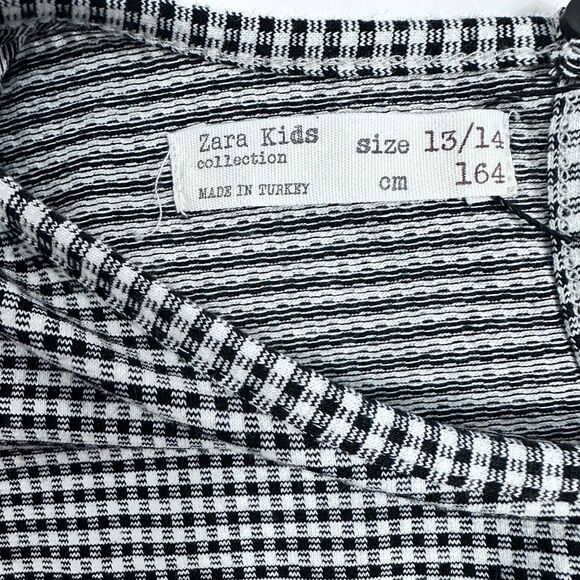 ZARA Girls Bow Sleeves Dress, SIZE 13/14 - Picture 11 of 12